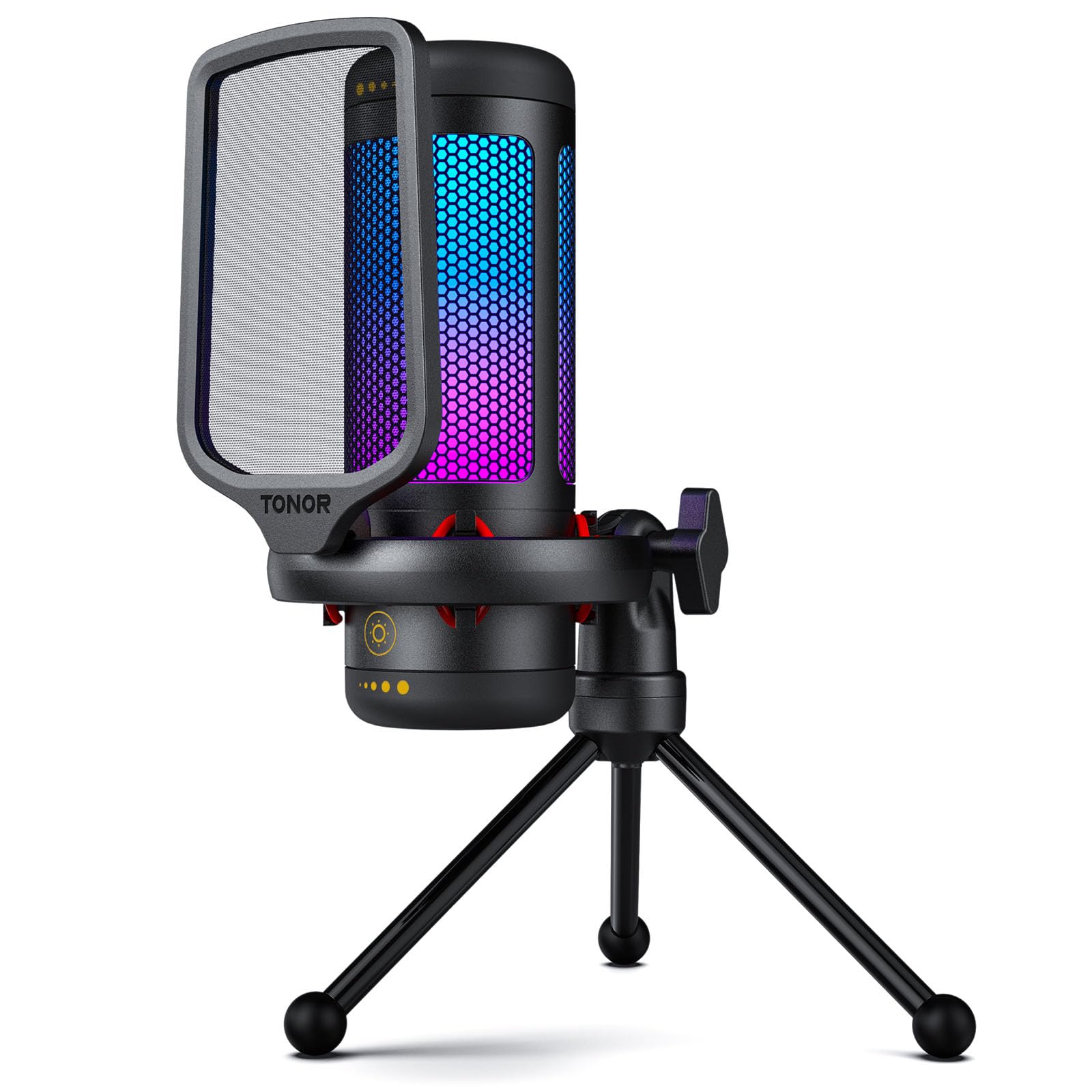 Конденсаторный USB-микрофон TONOR, игровой микрофон с RGB-подсветкой, кардиоидный однонаправленный микрофон для ПК с разъемом для наушников и поп-фильтром. Идеально подходит для:
Конденсаторный USB-микрофон TONOR, игровой микрофон с RGB-подсветкой, кардиоидный однонаправленный микрофон для ПК с разъемом для наушников и поп-фильтром. Идеально подходит для: