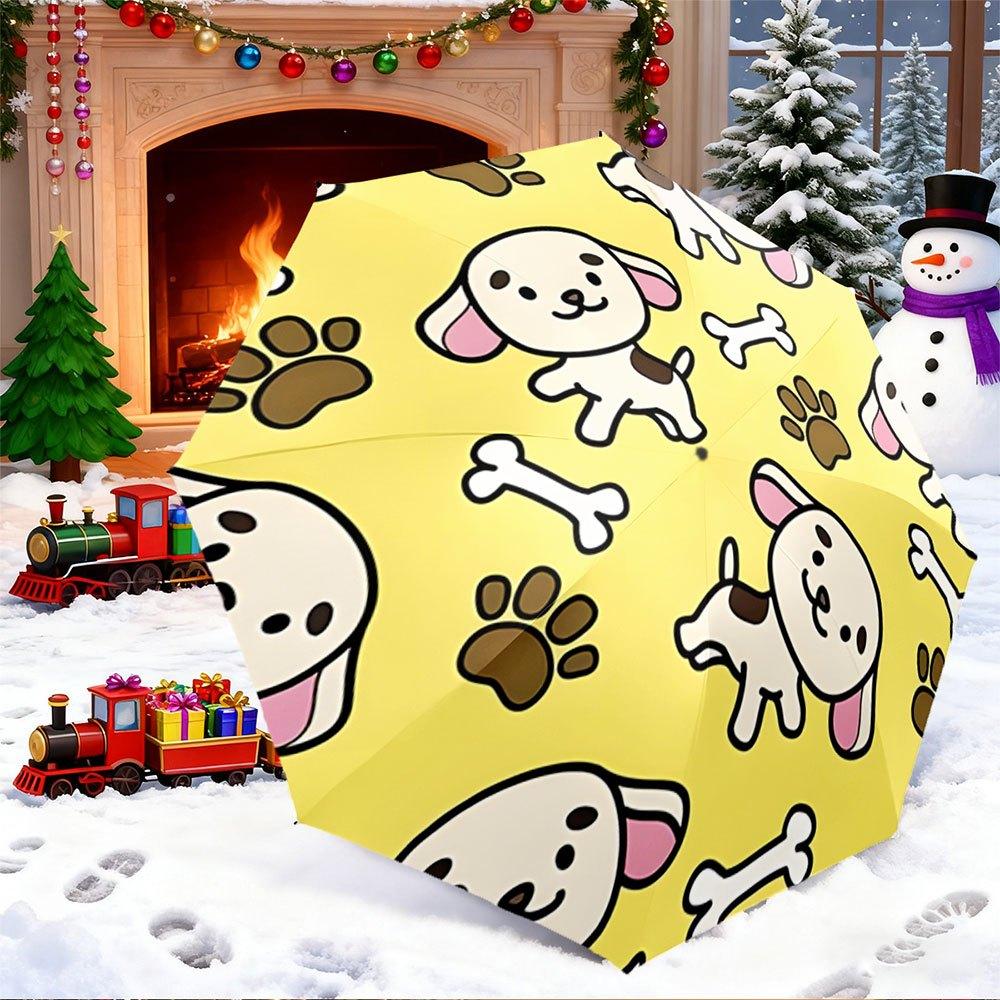 Open/Close Portable Folding Umbrella with Cute Puppy & Bone Paw Print Canopy - Yellow Dog-Themed Umbrella for Travel, Compact (as the picture,iron&8K)
Open/Close Portable Folding Umbrella with Cute Puppy & Bone Paw Print Canopy - Yellow Dog-Themed Umbrella for Travel, Compact (as the picture,iron&8K)