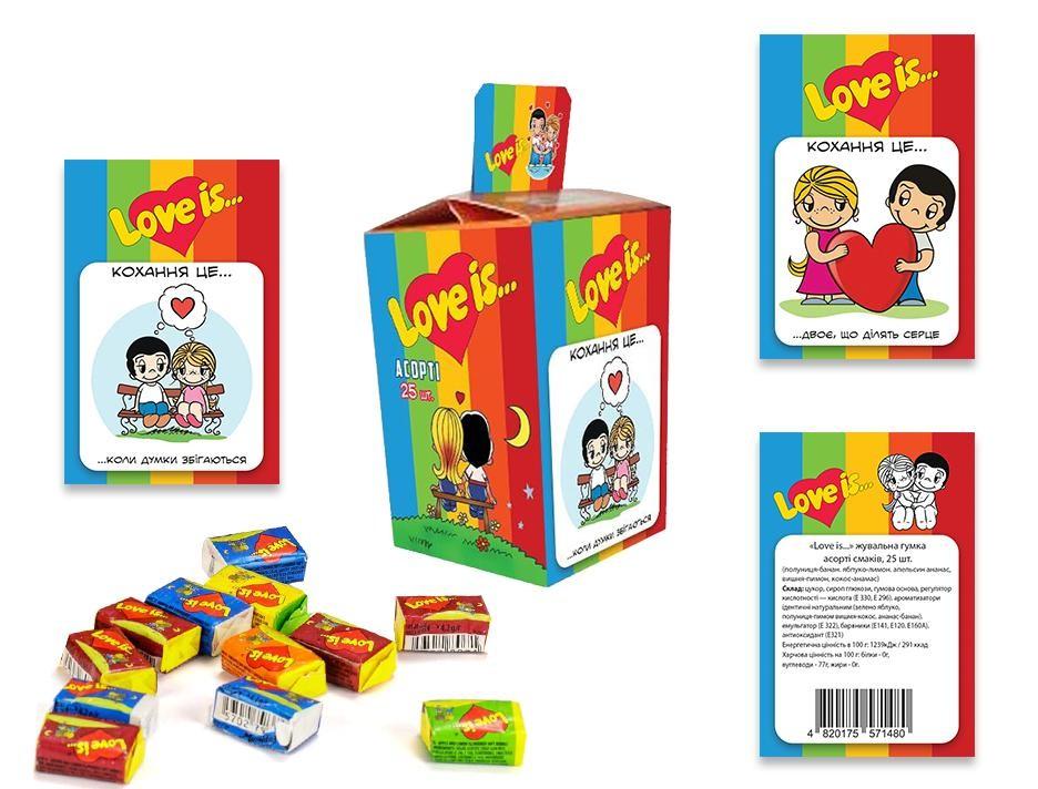 Лове іс Love is Лове з Упаковка жувальної гумки Асорті жувальна гумка жувальна жуйка блок 25 шт 10
Лове іс Love is Лове з Упаковка жувальної гумки Асорті жувальна гумка жувальна жуйка блок 25 шт 10