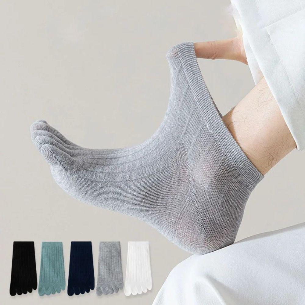 Breathable Ankle Short Socks Sweat-absorbing Five Finger Socks Fashion Men s Socks Summer
Breathable Ankle Short Socks Sweat-absorbing Five Finger Socks Fashion Men s Socks Summer