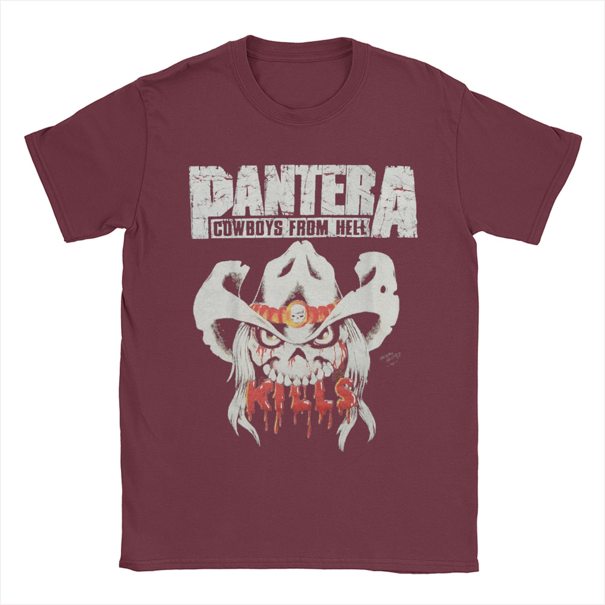 Футболки Panteras, мужская мода, 100% хлопок, футболка с круглым вырезом и коротким рукавом, топы с принтом XXXXXL бордовый
Футболки Panteras, мужская мода, 100% хлопок, футболка с круглым вырезом и коротким рукавом, топы с принтом XXXXXL бордовый