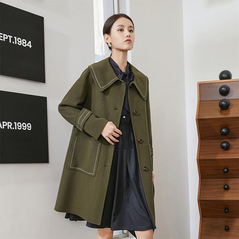 Women s Petite Double-Sided Wool Coat M
Women s Petite Double-Sided Wool Coat M