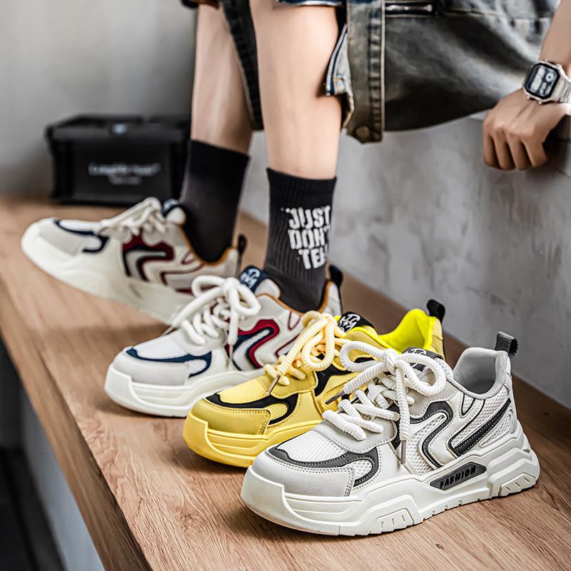 Men s Casual Four Seasons Fashion Skateboarding Students Comfortable Sneakers Boys Trending Soft Sole Breathable Shoes 44 чорний/жовтий
Men s Casual Four Seasons Fashion Skateboarding Students Comfortable Sneakers Boys Trending Soft Sole Breathable Shoes 44 чорний/жовтий