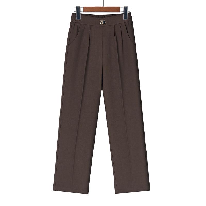 Mom s High-Waisted Casual Straight-Leg Pants for Middle-Aged and Elderly Women - Spring/Autumn Stylish Versatile Wear 3XL (125-140 jin) кавовий
Mom s High-Waisted Casual Straight-Leg Pants for Middle-Aged and Elderly Women - Spring/Autumn Stylish Versatile Wear 3XL (125-140 jin) кавовий