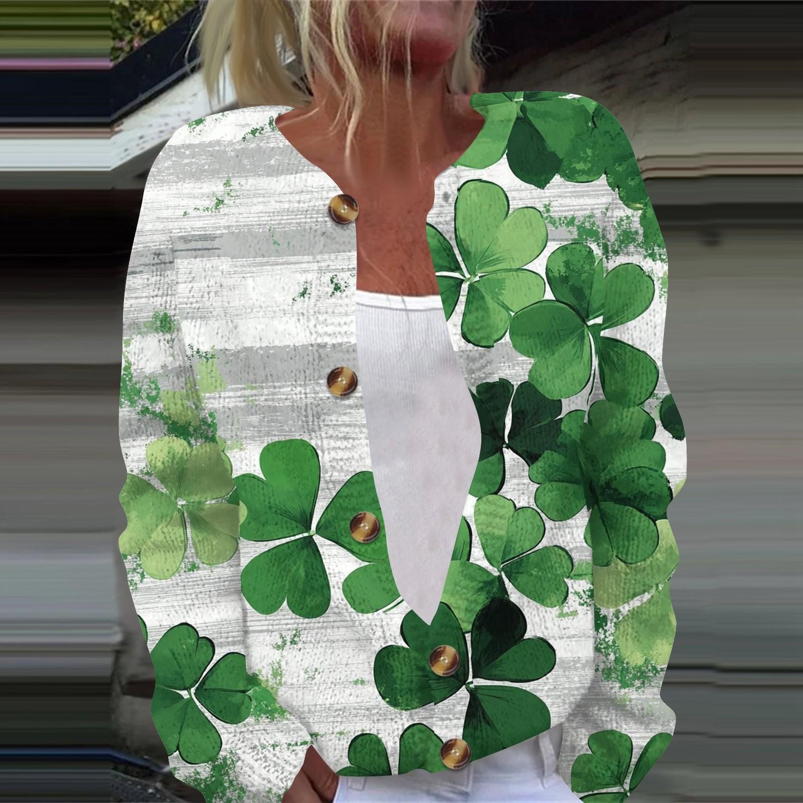 Женская мода ул.. Вязаный кардиган с длинными рукавами и принтом Патрика на пуговицах M
Женская мода ул.. Вязаный кардиган с длинными рукавами и принтом Патрика на пуговицах M