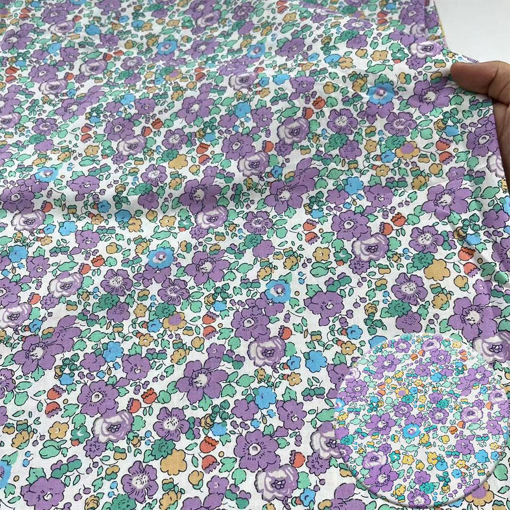 Vintage Floral Pattern Fabric 100% Cotton 60S Count Home Decor Textile Cloth for Upholstery Pillow Curtain DIY Handmade Supplies 50cm x 145cm фіолетовий
Vintage Floral Pattern Fabric 100% Cotton 60S Count Home Decor Textile Cloth for Upholstery Pillow Curtain DIY Handmade Supplies 50cm x 145cm фіолетовий