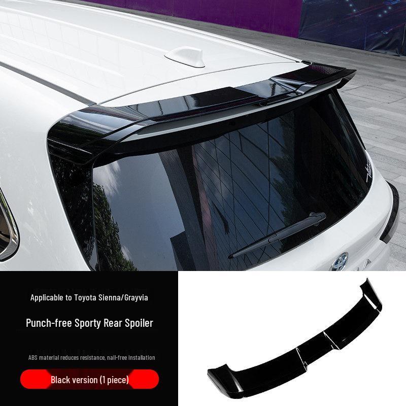 Toyota Sienna 2021-2024 Rear Roof Spoiler Wind Deflector Euro Wing Modification
Toyota Sienna 2021-2024 Rear Roof Spoiler Wind Deflector Euro Wing Modification