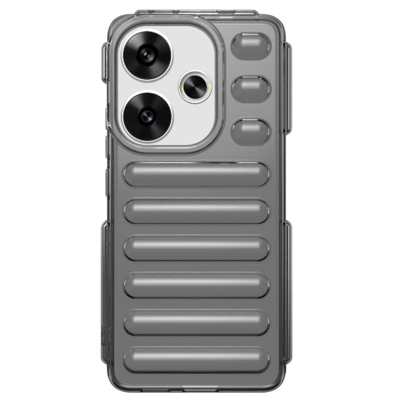 Серия Capsule для Xiaomi Redmi Turbo 3 5G/Poco F6 5G Чехол из ТПУ Ребристая задняя крышка телефона Transparent Grey
Серия Capsule для Xiaomi Redmi Turbo 3 5G/Poco F6 5G Чехол из ТПУ Ребристая задняя крышка телефона Transparent Grey