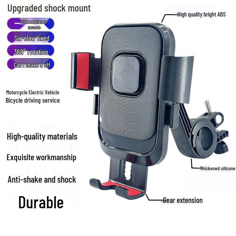Universal Phone Holder for Bicycle & Motorcycle - Ideal for Riders & Navigation
Universal Phone Holder for Bicycle & Motorcycle - Ideal for Riders & Navigation