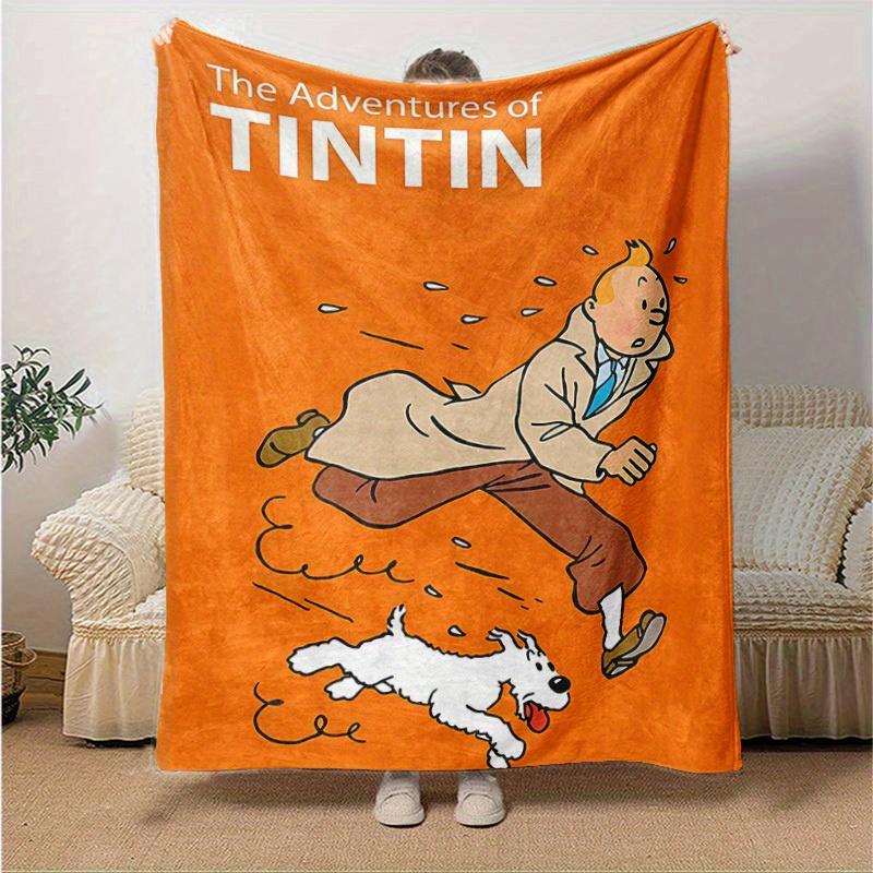1pc, The Adventures of Tintin: A Cozy Home Decor Gift, Bedroom, Living Room, Travel, Camping, Car Blanket, Beach, Office Nap. Perfect as a Sofa Blanke 130x150cm
1pc, The Adventures of Tintin: A Cozy Home Decor Gift, Bedroom, Living Room, Travel, Camping, Car Blanket, Beach, Office Nap. Perfect as a Sofa Blanke 130x150cm