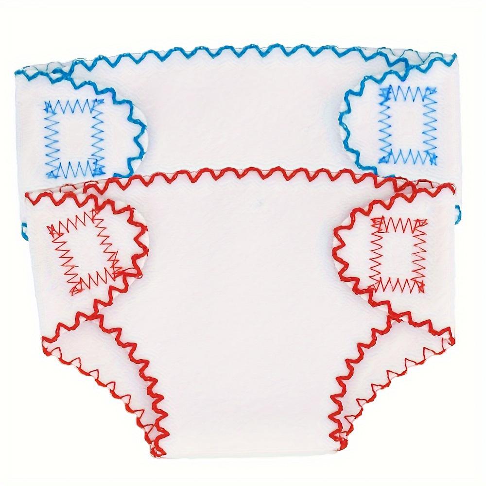 2 шт. Кукольные подгузники Кукольное нижнее белье для 14-18-дюймовых кукол и других подобных кукол 43 см Baby Born Кукольное нижнее белье Кукольные слюнявчики
2 шт. Кукольные подгузники Кукольное нижнее белье для 14-18-дюймовых кукол и других подобных кукол 43 см Baby Born Кукольное нижнее белье Кукольные слюнявчики