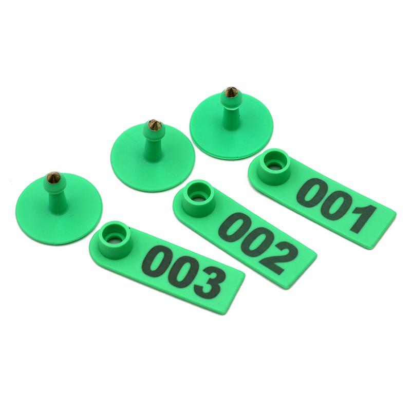 100Pcs Sheep Goat Ear Tag Signs With Number Ear Laser Typing Copper Head Earrings Farm Animal Identification Card 301a400 зелений
100Pcs Sheep Goat Ear Tag Signs With Number Ear Laser Typing Copper Head Earrings Farm Animal Identification Card 301a400 зелений