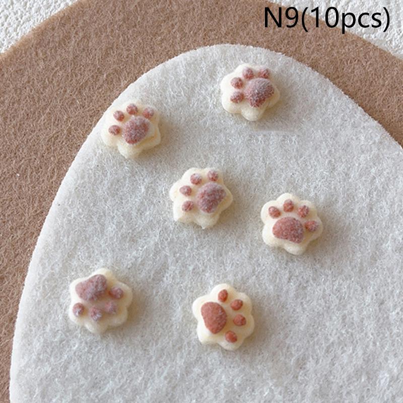 10pcs DIY Manicure Salon Party Winter Girls Gift 3D Plush Mini Cat Paw Nail Art Charms Velvet Resin Nail Art Decoration Cartoon
10pcs DIY Manicure Salon Party Winter Girls Gift 3D Plush Mini Cat Paw Nail Art Charms Velvet Resin Nail Art Decoration Cartoon