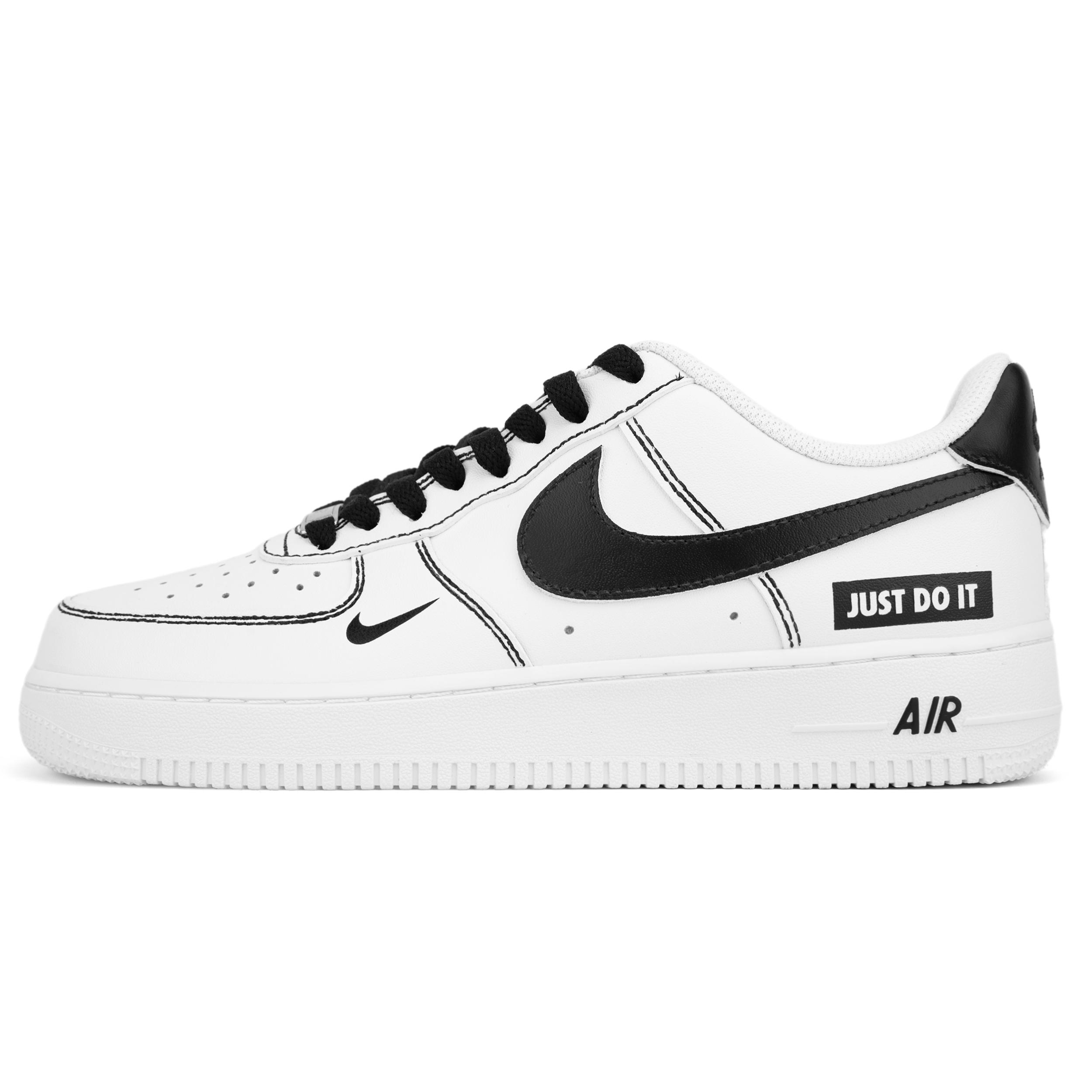 Nike Air Force 1 Low top Skateboard Shoes Men s Unisex, Black And White 315122-111(Team18-) 36
Nike Air Force 1 Low top Skateboard Shoes Men s Unisex, Black And White 315122-111(Team18-) 36
