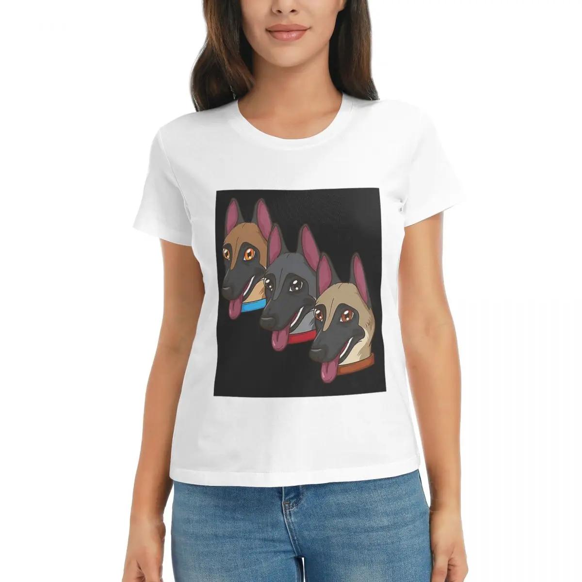 Women TShirt Belgian Shepherd Dog Malinois Summer Short Sleeve Tees Crew Neck Cotton T Shirts Clothes Tops Streetwear S
Women TShirt Belgian Shepherd Dog Malinois Summer Short Sleeve Tees Crew Neck Cotton T Shirts Clothes Tops Streetwear S