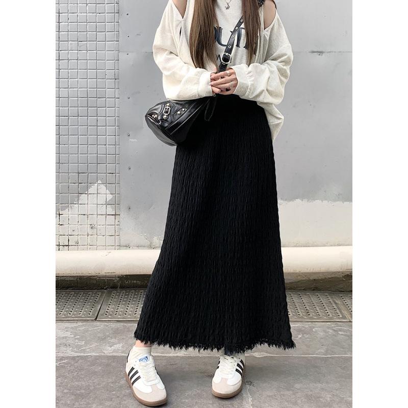 Autumn Textured Pleated Midi Skirt - Women s High Waist A-Line with Raw Edge One Size
Autumn Textured Pleated Midi Skirt - Women s High Waist A-Line with Raw Edge One Size