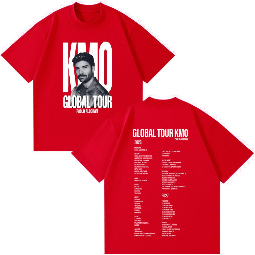 Singer Pablo Alborán Global Tour 20262027 Print T Shirt Men Women Fashion Tshirts Shortsleeved Casual Oversized T Shirts Tops S
Singer Pablo Alborán Global Tour 20262027 Print T Shirt Men Women Fashion Tshirts Shortsleeved Casual Oversized T Shirts Tops S