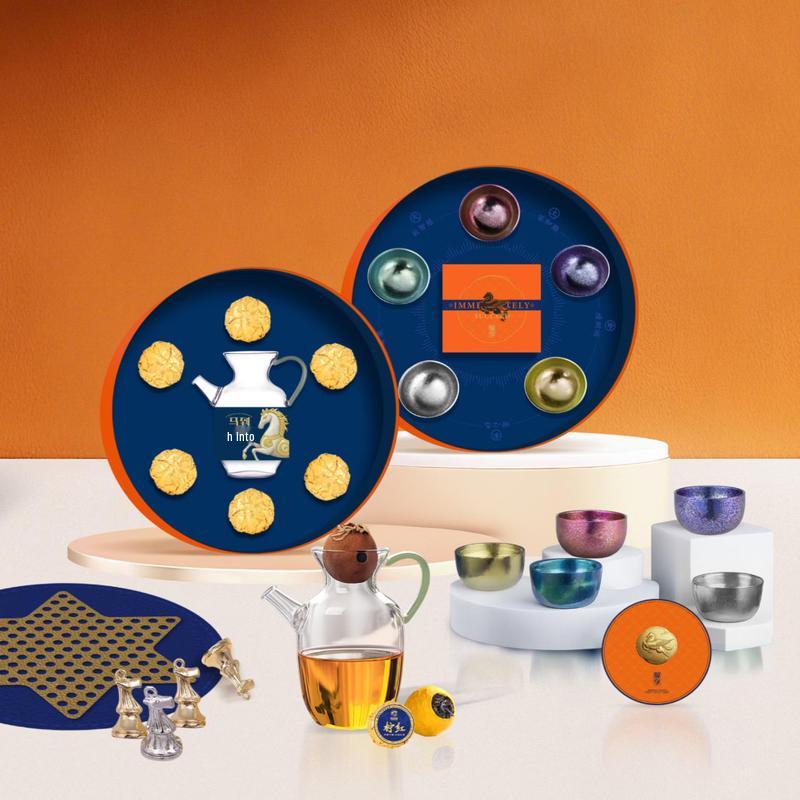 LUCAESS VALITOON Festive Chinese Tea Set Gift Box
LUCAESS VALITOON Festive Chinese Tea Set Gift Box