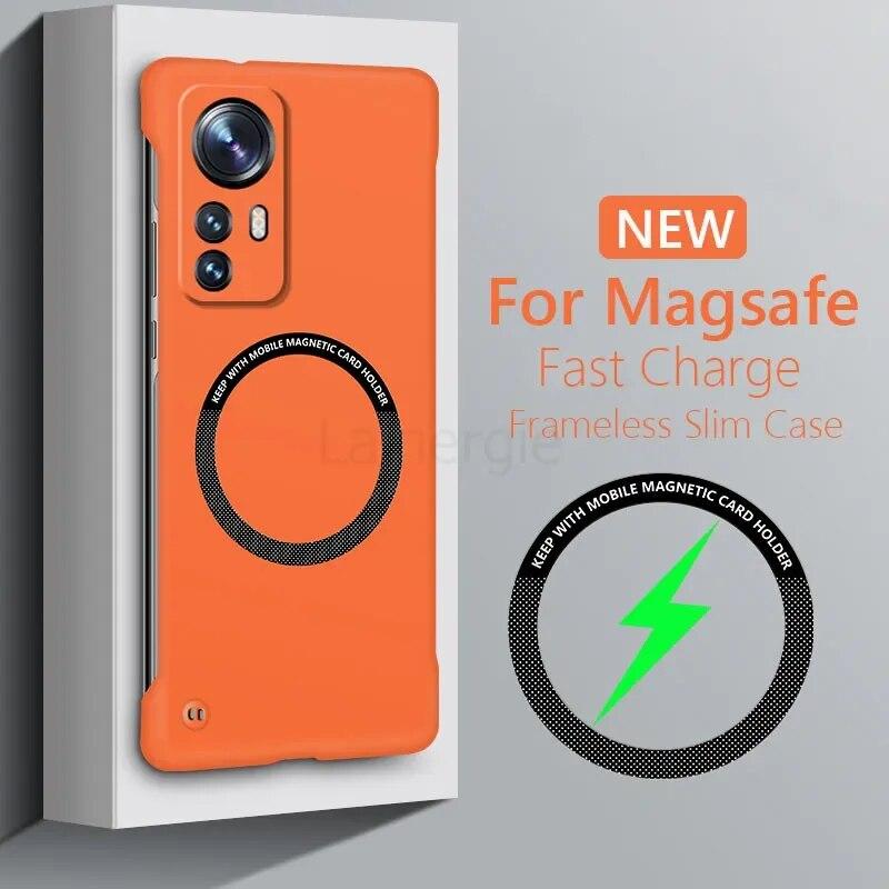 Безрамочный магнитный тонкий чехол для Magsafe для Xiaomi 12 Pro 13 Ultra 12X 12S Pro Xiaomi12 5G, жесткая задняя крышка с беспроводной зарядкой
Безрамочный магнитный тонкий чехол для Magsafe для Xiaomi 12 Pro 13 Ultra 12X 12S Pro Xiaomi12 5G, жесткая задняя крышка с беспроводной зарядкой