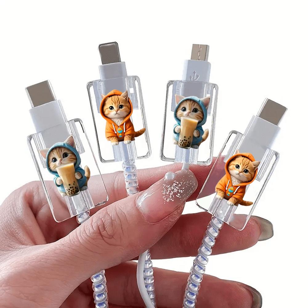 4pcs Cable Bite Device Suitable for Apple IOS Mobile Phone Charging Cable Fixing Clip Protective Cover Data Cable Winding Device 4Pcs білий
4pcs Cable Bite Device Suitable for Apple IOS Mobile Phone Charging Cable Fixing Clip Protective Cover Data Cable Winding Device 4Pcs білий