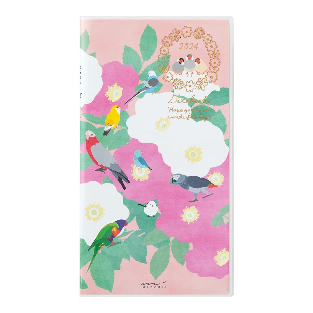MIDORI Pocket 2024 Slim Bird 22245006 October Diary, Monthly, Pattern, (Starts 2023)
MIDORI Pocket 2024 Slim Bird 22245006 October Diary, Monthly, Pattern, (Starts 2023)