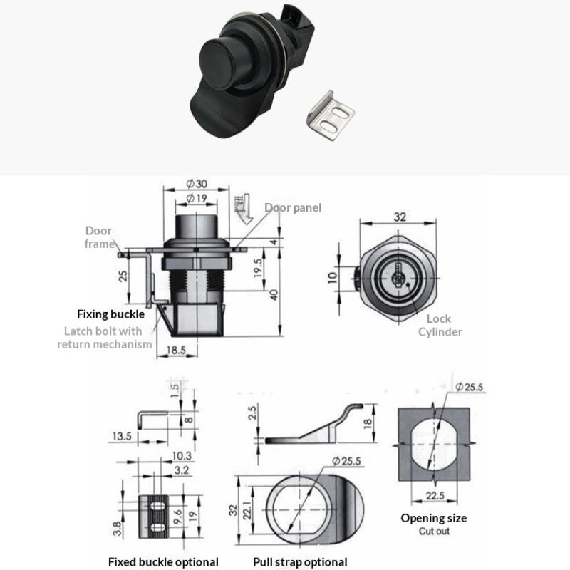 Push Button Latch Replacement For Boat Door Glove Box Southco 93-304 Marine Accessories Plastic Replacement Pushbutton Latch A2
Push Button Latch Replacement For Boat Door Glove Box Southco 93-304 Marine Accessories Plastic Replacement Pushbutton Latch A2