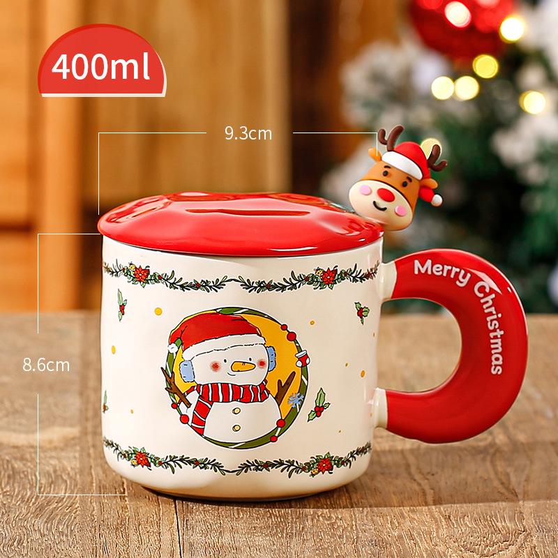 Santa Claus Ceramic Mug with Lid and Spoon in Gift Box – Perfect Christmas Gift for Home. 400ml
Santa Claus Ceramic Mug with Lid and Spoon in Gift Box – Perfect Christmas Gift for Home. 400ml