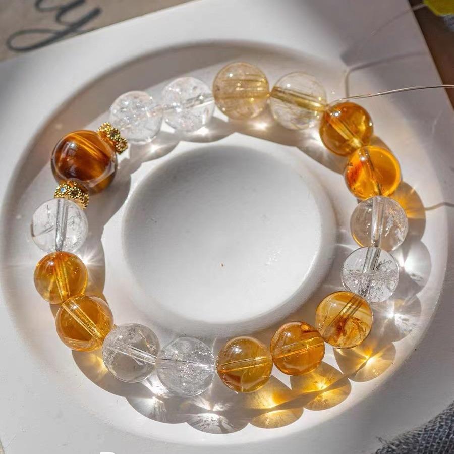 Natural White Azeztulite Crystal Bracelet White and yellow mixed color versatile bracelet, a gift for girlfriend or best friend 8mm Beads
Natural White Azeztulite Crystal Bracelet White and yellow mixed color versatile bracelet, a gift for girlfriend or best friend 8mm Beads