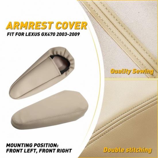 Fits Lexus GX470 2003-2009 Leather Front L/R Seat Armrest Cover Beige Tan
Fits Lexus GX470 2003-2009 Leather Front L/R Seat Armrest Cover Beige Tan