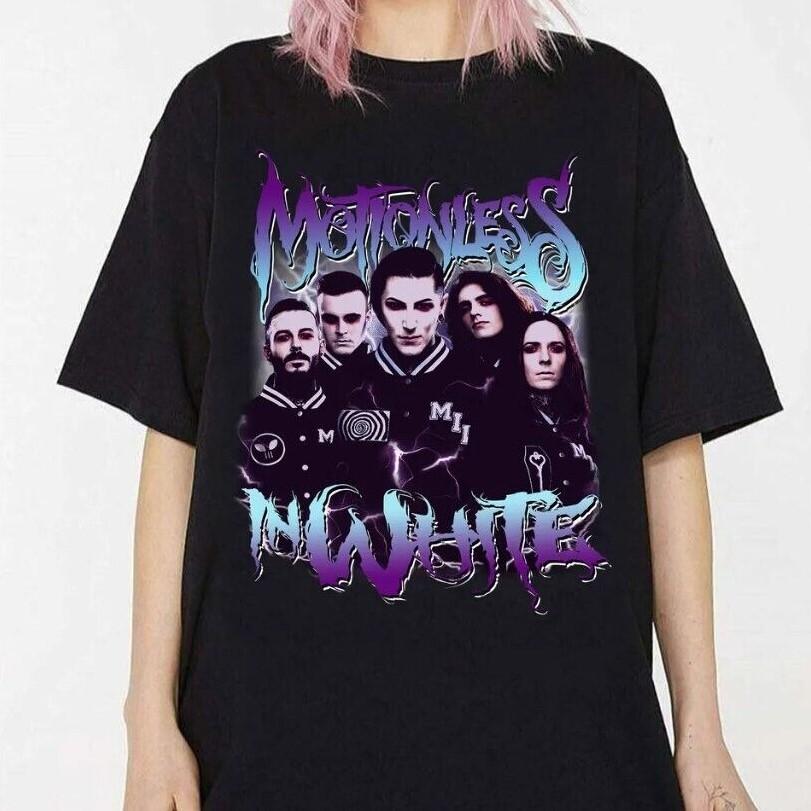 Motionless In White T-Shirt Unisex Short Sleeve T-Shirt All Sizes S-2345Xl Unisex T-Shirt XXXL
Motionless In White T-Shirt Unisex Short Sleeve T-Shirt All Sizes S-2345Xl Unisex T-Shirt XXXL