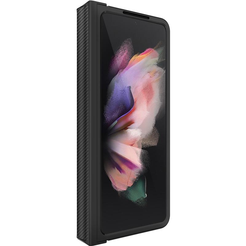IMAK Ruiyi Series for Samsung Galaxy Z Fold4 5G Leather Coated PC Case Anti-scratch Carbon Fiber Texture Phone Shell A
IMAK Ruiyi Series for Samsung Galaxy Z Fold4 5G Leather Coated PC Case Anti-scratch Carbon Fiber Texture Phone Shell A