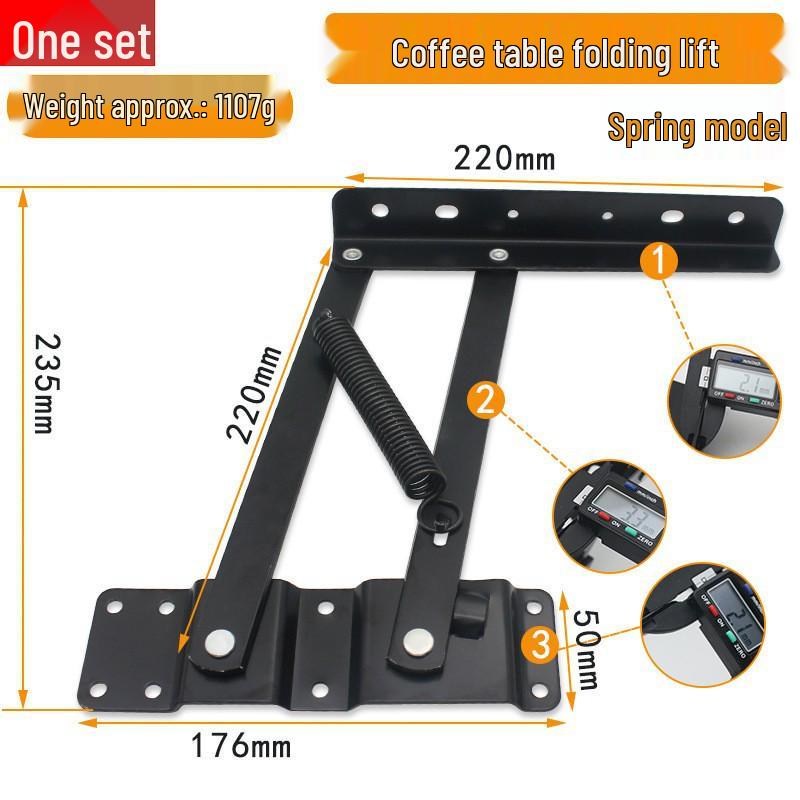 Pneumatic Multi-functional Coffee Table Lifting & Folding Support Frame Bracket.
Pneumatic Multi-functional Coffee Table Lifting & Folding Support Frame Bracket.