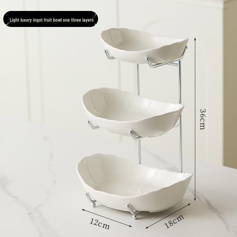 Light Luxury Ceramic Fruit Plate
Light Luxury Ceramic Fruit Plate