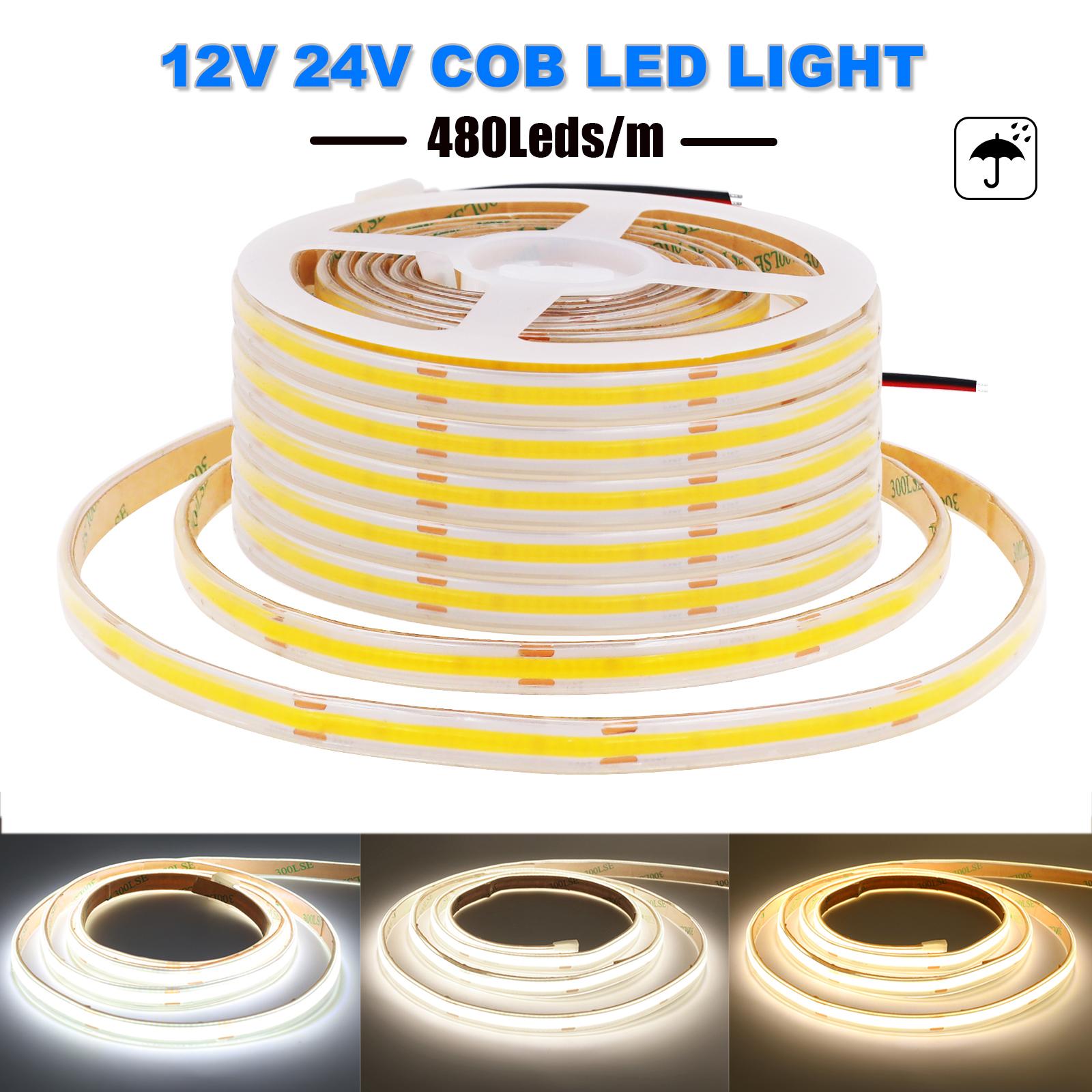 12V 24V COB Neon Strip Waterproof 480Leds/M 0.5M-20M 3000K 4000K 6000K Home Decor High Brighter Flexible Ribbon Rope LED Light DC 24V 0.5M теплим білим кольором
12V 24V COB Neon Strip Waterproof 480Leds/M 0.5M-20M 3000K 4000K 6000K Home Decor High Brighter Flexible Ribbon Rope LED Light DC 24V 0.5M теплим білим кольором