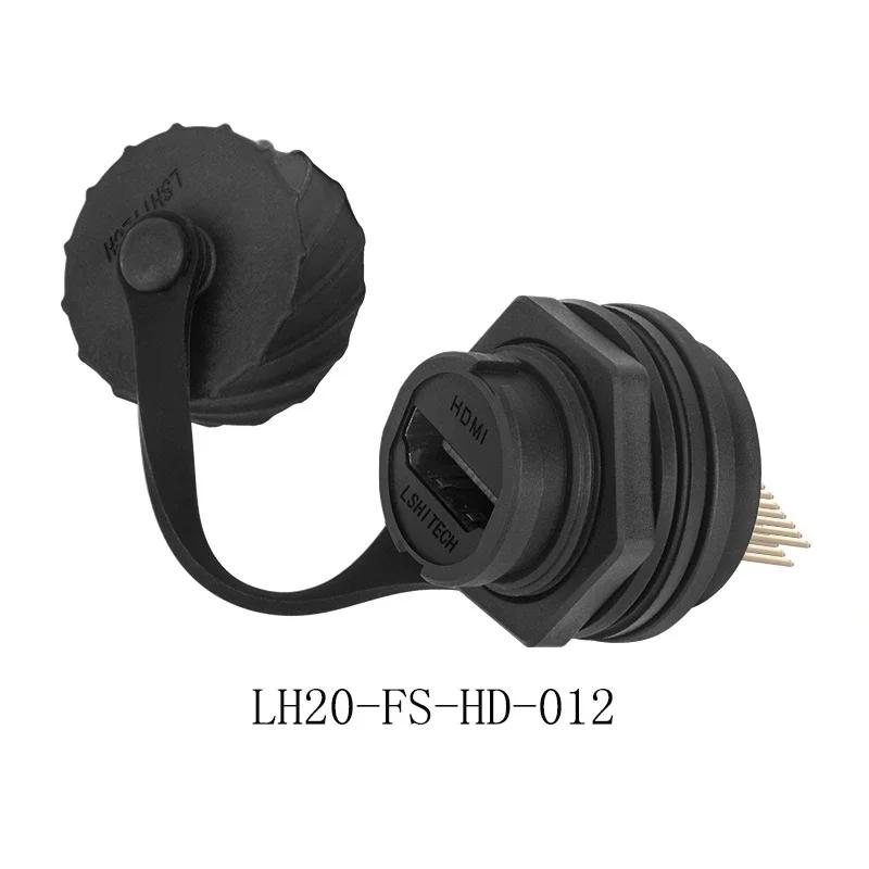 Industrial M20 4K HdmI-compatible 4k HD Line Cable HdmI Connector Data Adapter Breakout 1M 2M Extension Wire with Dust Cover Cap
Industrial M20 4K HdmI-compatible 4k HD Line Cable HdmI Connector Data Adapter Breakout 1M 2M Extension Wire with Dust Cover Cap