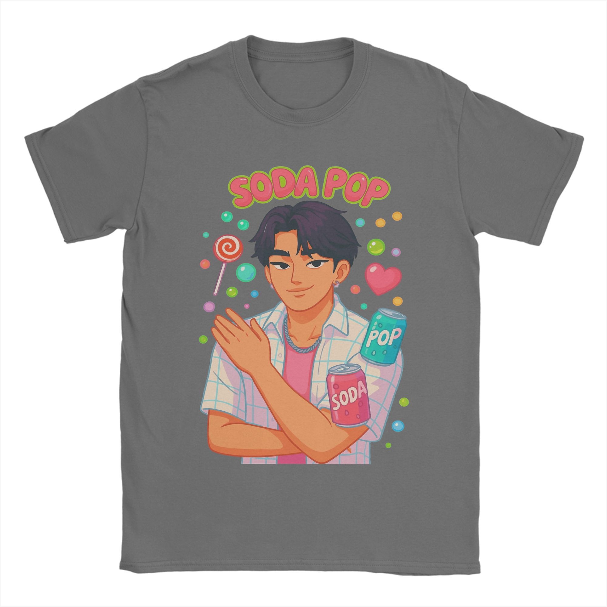 Novelty Jinu SODA POP Kpop Demon Hunters T-Shirts for Men Round Collar Pure Cotton T Shirt Short Sleeve Tee Shirt 4XL 5XL Tops S
Novelty Jinu SODA POP Kpop Demon Hunters T-Shirts for Men Round Collar Pure Cotton T Shirt Short Sleeve Tee Shirt 4XL 5XL Tops S