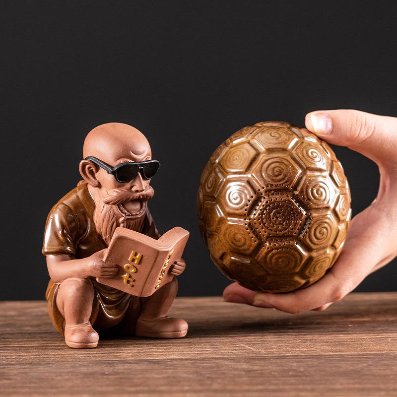 Креативное сито для чая из фиолетового песка, фильтр для чая, чайный питомец, бытовой фильтр для чая, чайный набор для Кунг-фу, фильтр для чая, украшение в виде черепахи-феи
Креативное сито для чая из фиолетового песка, фильтр для чая, чайный питомец, бытовой фильтр для чая, чайный набор для Кунг-фу, фильтр для чая, украшение в виде черепахи-феи