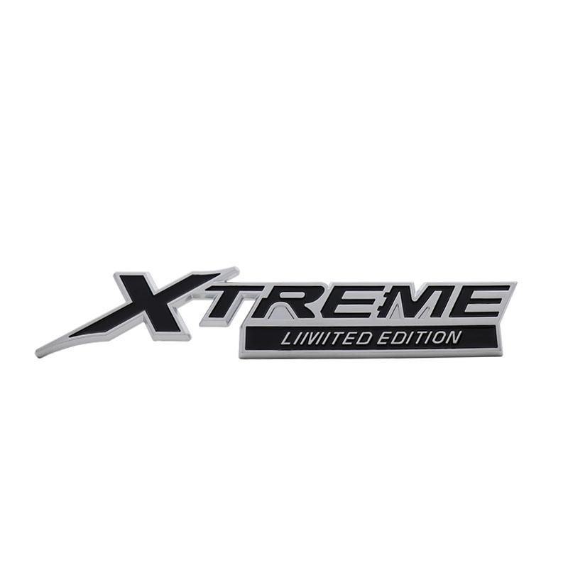 3D Car Styling XTREME Limited Edition for car Door Fender trunk Rear Bonnet Nameplate Decal Emblem Badge Sticker silver-black
3D Car Styling XTREME Limited Edition for car Door Fender trunk Rear Bonnet Nameplate Decal Emblem Badge Sticker silver-black