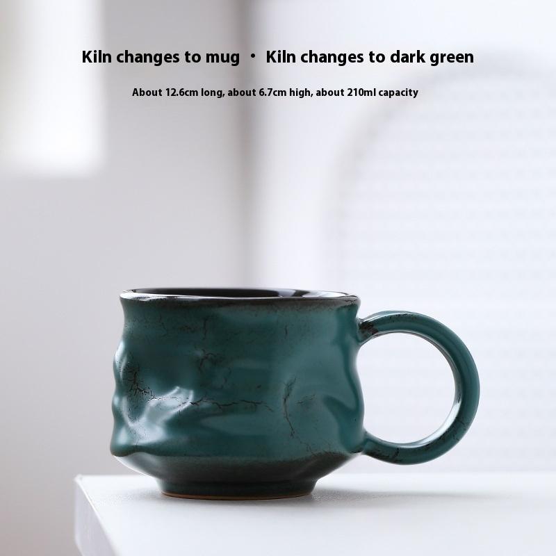 Ceramic Coffee Cup Hand-brewed Latte Flower Kiln Change Mug Retro Home Creative Office Water Cup Coffee Mug Teacup 210ml
Ceramic Coffee Cup Hand-brewed Latte Flower Kiln Change Mug Retro Home Creative Office Water Cup Coffee Mug Teacup 210ml