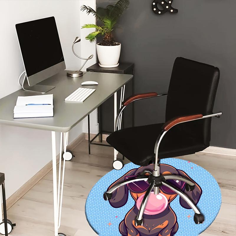 1pc Chibi Dachshund with Sunglasses and Bubble Gum Round carpet, Perfect for Decorating Chairs, Living Rooms, Or Bedrooms, for Living Room.041 80cm by 80cm
1pc Chibi Dachshund with Sunglasses and Bubble Gum Round carpet, Perfect for Decorating Chairs, Living Rooms, Or Bedrooms, for Living Room.041 80cm by 80cm