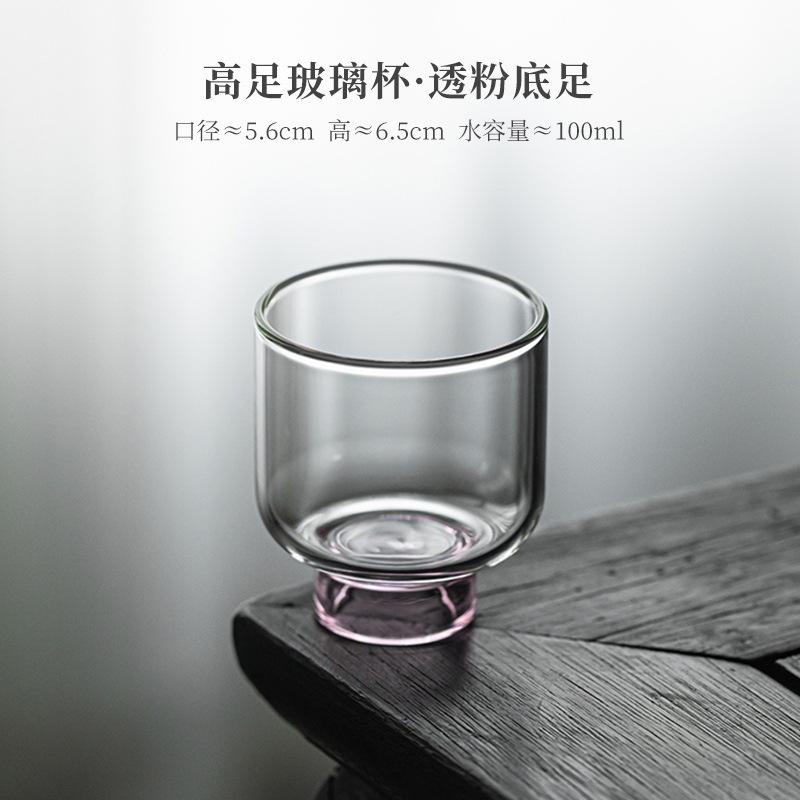 100ML Glass High Foot Teacup Vintage Tea Bowl Beautiful Tea Cup Tea-tasting Meditation Cup Chazhan Master Cups Tea Services Gift
100ML Glass High Foot Teacup Vintage Tea Bowl Beautiful Tea Cup Tea-tasting Meditation Cup Chazhan Master Cups Tea Services Gift