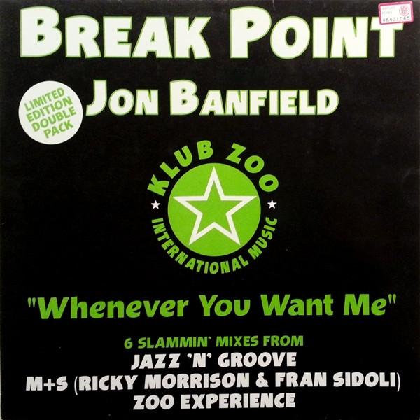 12inch Record BREAK POINT JON BANFIELD Whenever You Want Me KZR6 Klub Zoo Intern 1996 UK Dance Electronica Used
12inch Record BREAK POINT JON BANFIELD Whenever You Want Me KZR6 Klub Zoo Intern 1996 UK Dance Electronica Used