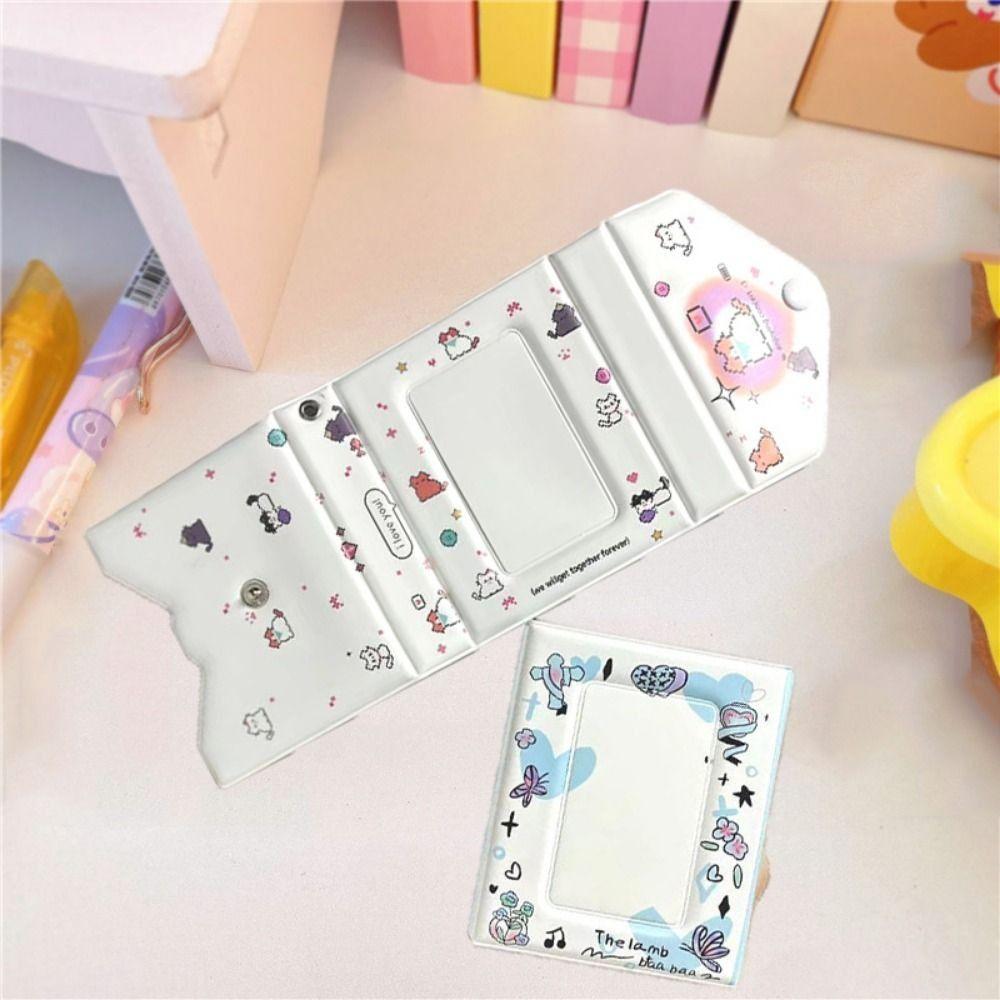 Двусторонний фотоальбом Angel Lamb One Grid Cards Collections Book Star Binder Album Kids Girls белый
Двусторонний фотоальбом Angel Lamb One Grid Cards Collections Book Star Binder Album Kids Girls белый