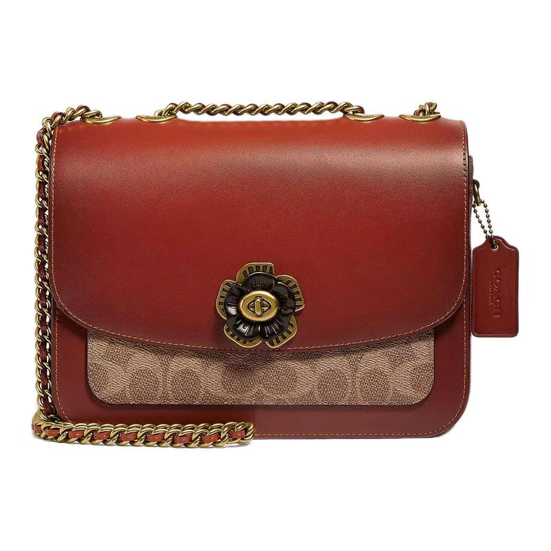 COACH shoulder bag Madison 23 Camellia Metal Buckle Snake Detail Glossy Flap Coated Canvas Chain Small Square Crossbody Medium Women s Brown Yellow золотий
COACH shoulder bag Madison 23 Camellia Metal Buckle Snake Detail Glossy Flap Coated Canvas Chain Small Square Crossbody Medium Women s Brown Yellow золотий