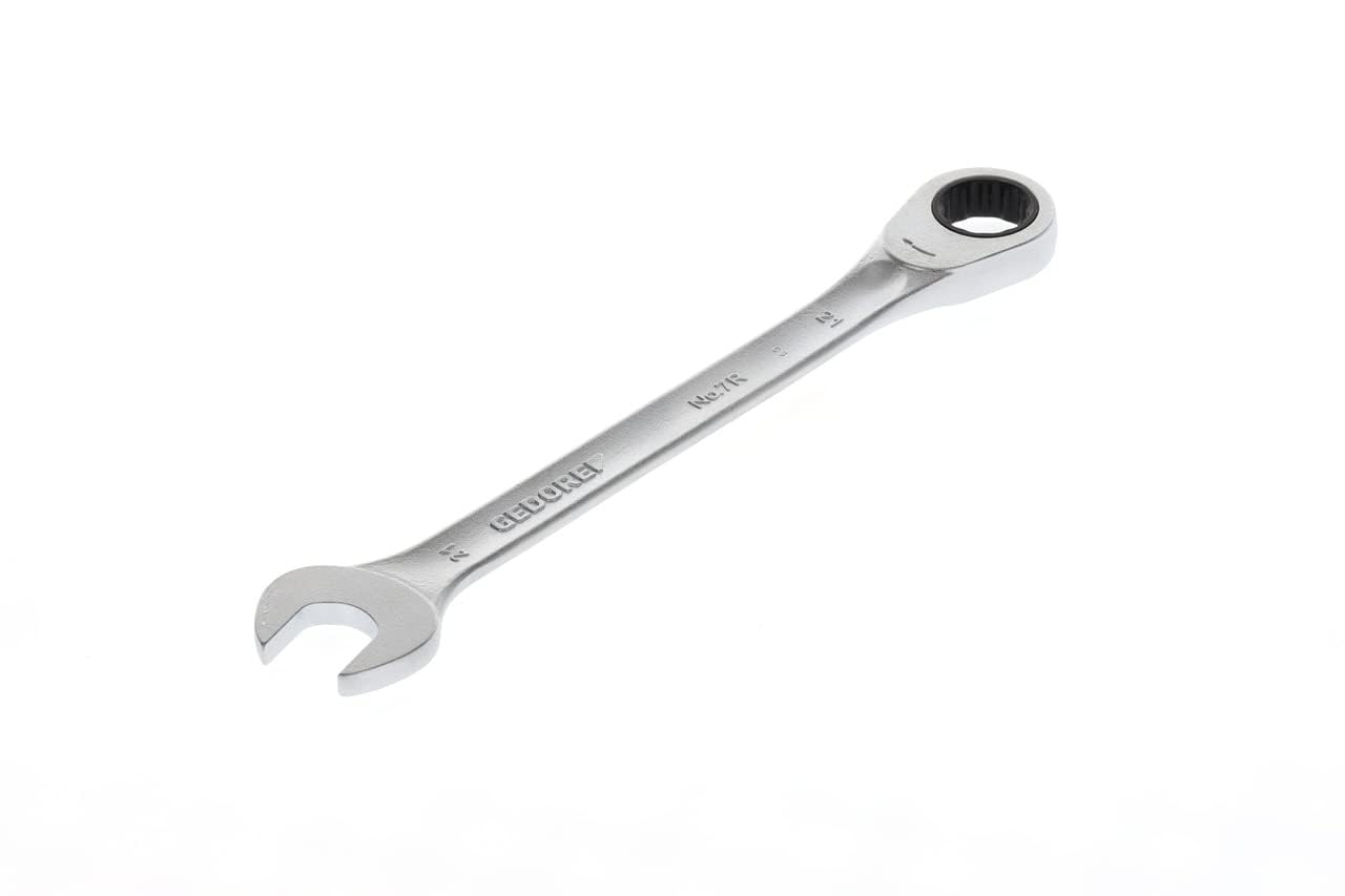 Gedore Ratchet Combination Wrench 21mm 7 R 21
Gedore Ratchet Combination Wrench 21mm 7 R 21
