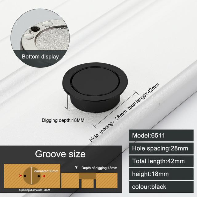 KAK Tatami Hidden Door Handles Zinc Alloy Recessed Flush Pull Cover Floor Cabinet Handle Black Bronze Furniture Handle Hardware
KAK Tatami Hidden Door Handles Zinc Alloy Recessed Flush Pull Cover Floor Cabinet Handle Black Bronze Furniture Handle Hardware