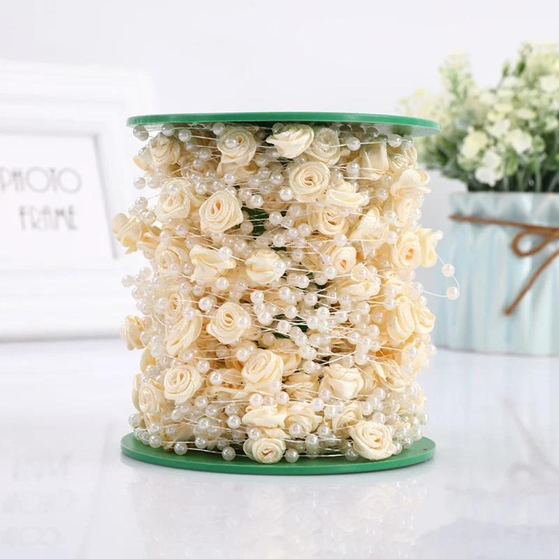 Wedding Decorations 10m Artificial Wreath Flowers Party Decorations DIY Accessories бежевий
Wedding Decorations 10m Artificial Wreath Flowers Party Decorations DIY Accessories бежевий