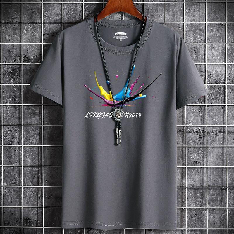 Men s Short Sleeve T-Shirt 100% Cotton Crew Neck Casual Basic Top Size S темно-сірий
Men s Short Sleeve T-Shirt 100% Cotton Crew Neck Casual Basic Top Size S темно-сірий