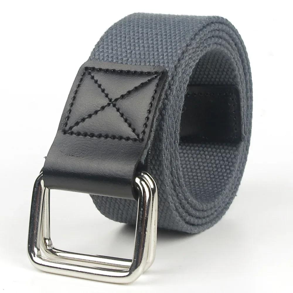 UNISEX Trend Double Loop Buckle Belt Canvas with Cargo Outdoor Sports Jeans Suit Pants Nylon Solid Belts for Men and Women 3.8cmX110CM
UNISEX Trend Double Loop Buckle Belt Canvas with Cargo Outdoor Sports Jeans Suit Pants Nylon Solid Belts for Men and Women 3.8cmX110CM
