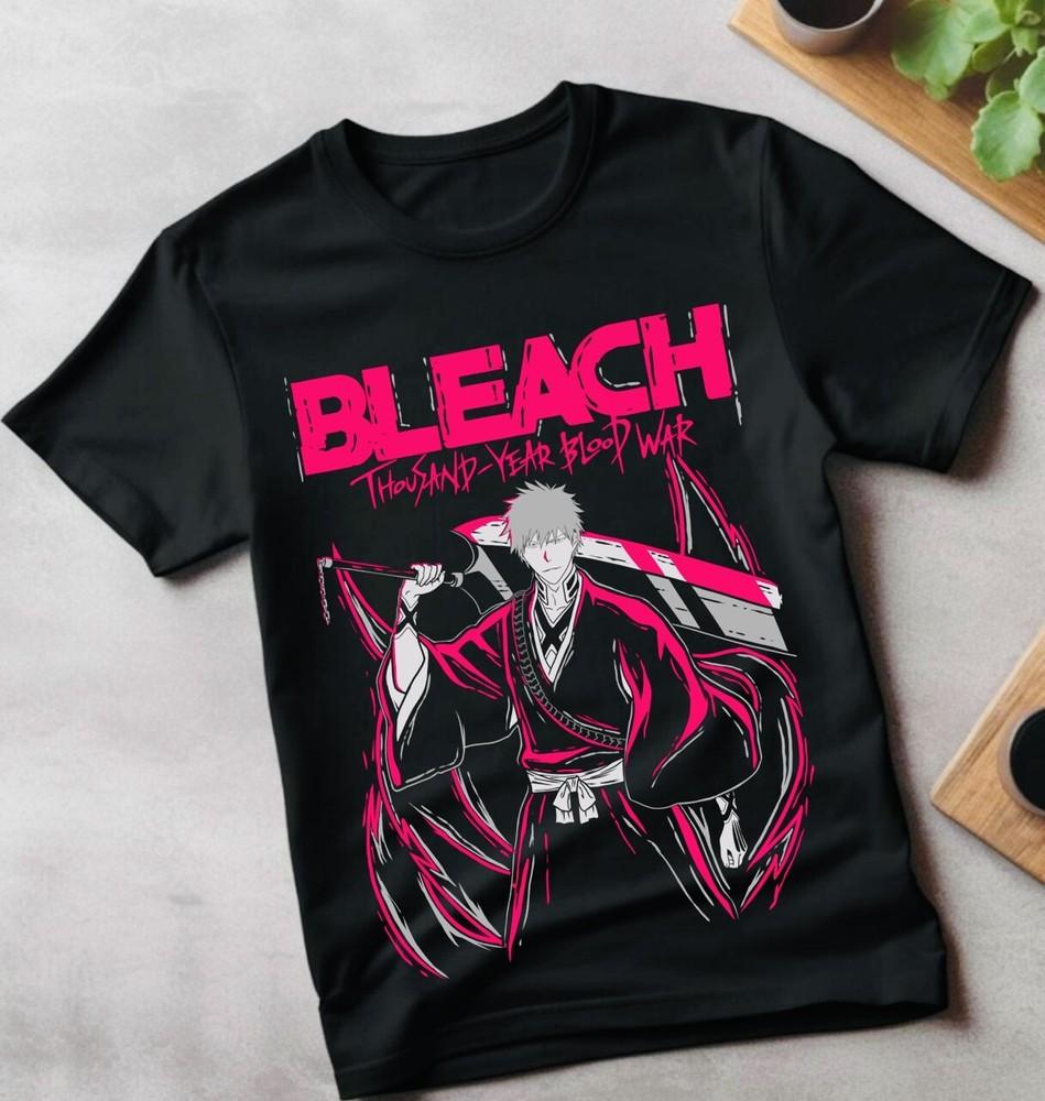 Byakuya Kuchiki T-Shirt Bleach Shirt Manga Strip Anime Graphic gift Tee sell L
Byakuya Kuchiki T-Shirt Bleach Shirt Manga Strip Anime Graphic gift Tee sell L